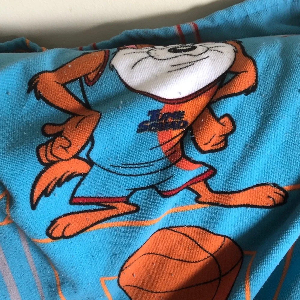 Looney Tunes Graphic Tee — Turquoise & Orange